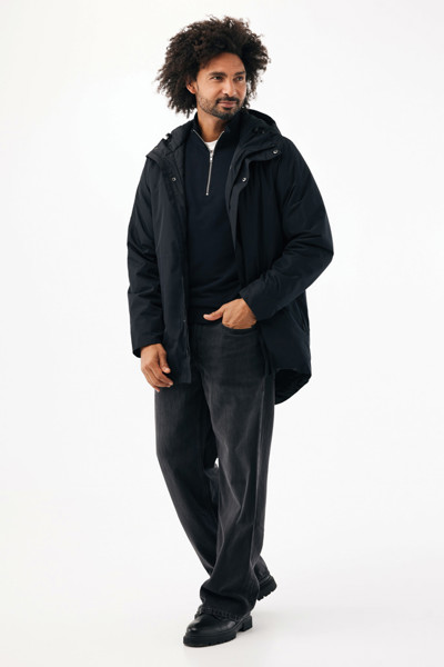 IQONIQ Thelon recycled polyester parka - Black / S