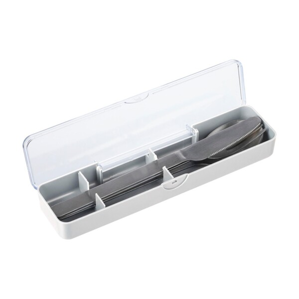 Cutlery set Brisio | 3 pcs - white