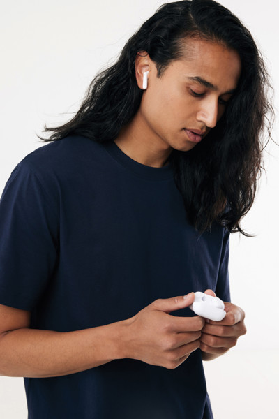Tunevo RCS recycled plastic wireless earbuds