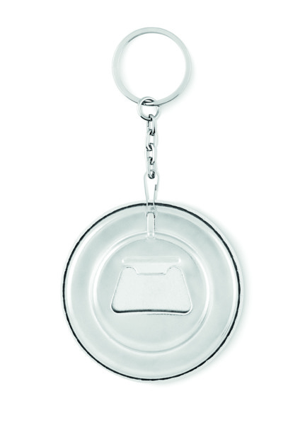 Key ring with bottle opener Pin Flask
