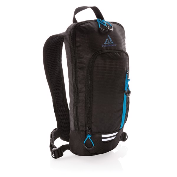Explorer ripstop lille vandrerygsæk, 7L, PVC fri, sort