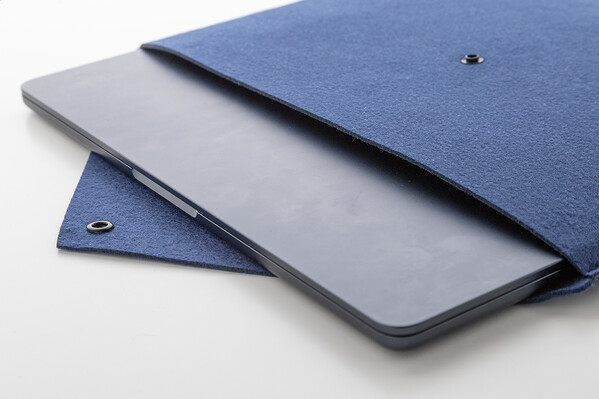 Porte-Documents En Rpet Refelt Slim - Bleu Foncé