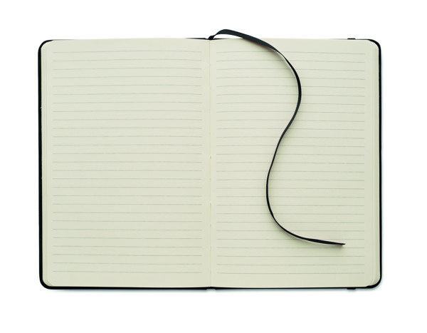 DIN A5 Smokey Notizbuch PU Tint - Schwarz