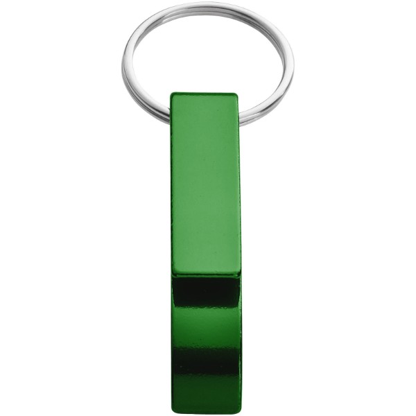 Tao bottle and can opener keychain - Green