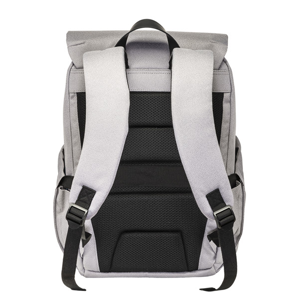Laptop Backpack (15) In Recycled 600D Jacquard Polyester (R-Pet Inner Lining) - Grey