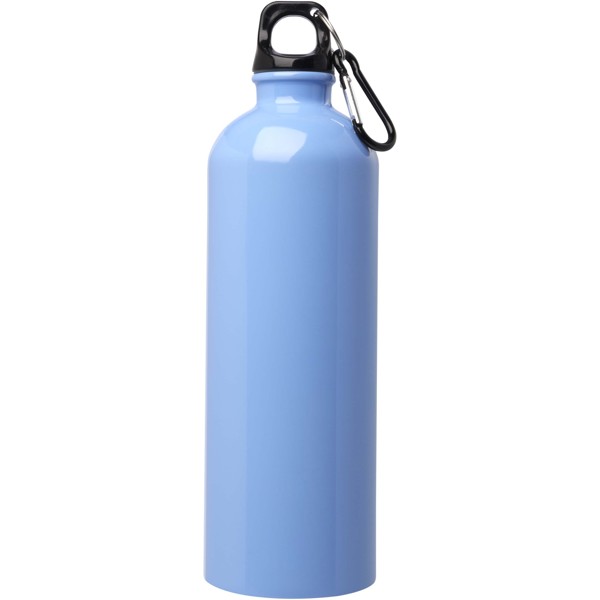 Oregon 750 ml flaske af genvundet RCS certificeret rustfrit stål med karabinhage - Cloud Blue