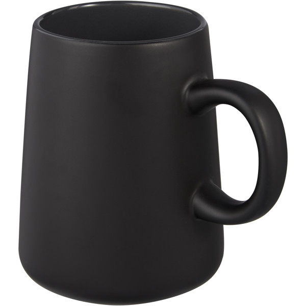Joe 450 ml ceramic mug - Black