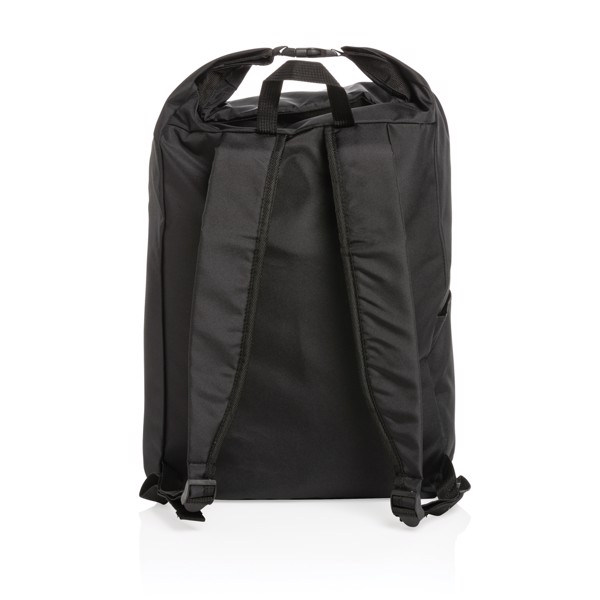 Impact rolltop backpack rPET, 31L - Black