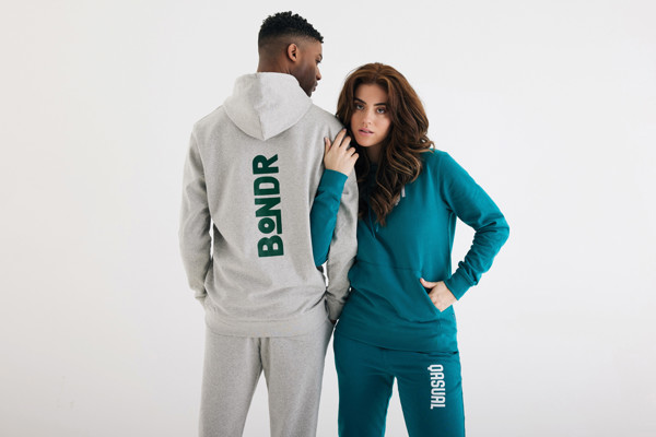 Sweat à capuche en coton recyclé Iqoniq Jasper - Verdigris / XXL