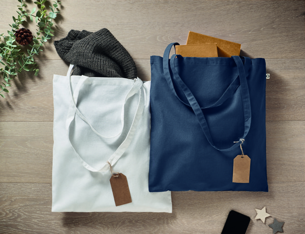 Nakupovalna vrečka Cottonel Color, bombaž 140 g/m² - Francoska mornarica