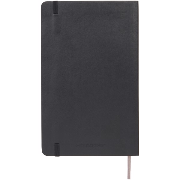 Moleskine Classic L soft cover notebook - ruled - Solid Black