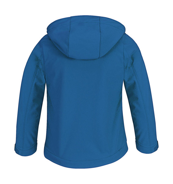 Hooded Softshell / Kids - Black / 5/6 (110/116)