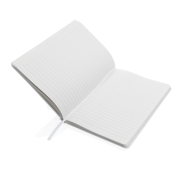 XD Collection A5 stone paper notebook, 128 pages - White