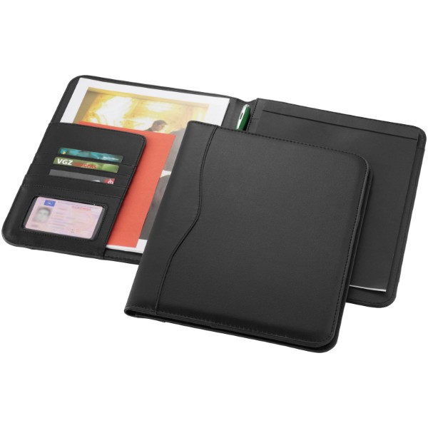 Ebony A4 portfolio - Solid Black