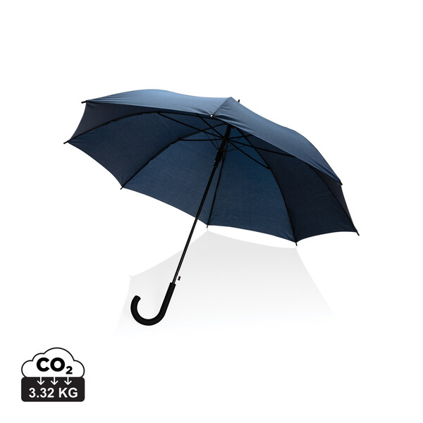 Parapluie 23" en rPET 190T avec ouverture auto Impact AWARE™ - Bleu Marine