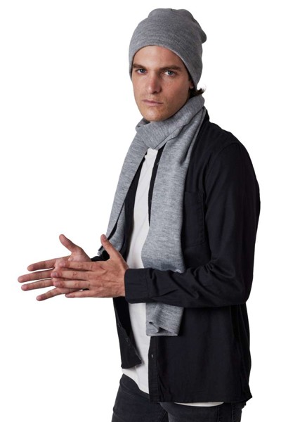 Knitted Beanie - Alloy Grey Heather