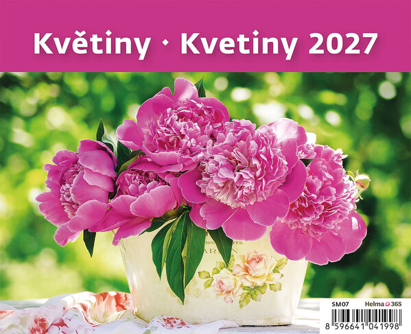 Stolní kalendář Květiny 2027