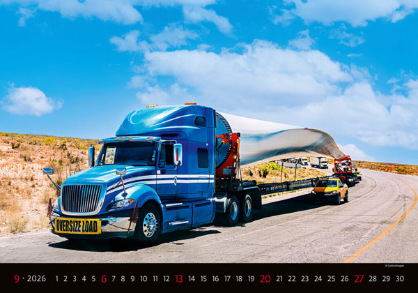 Kalendár Trucks