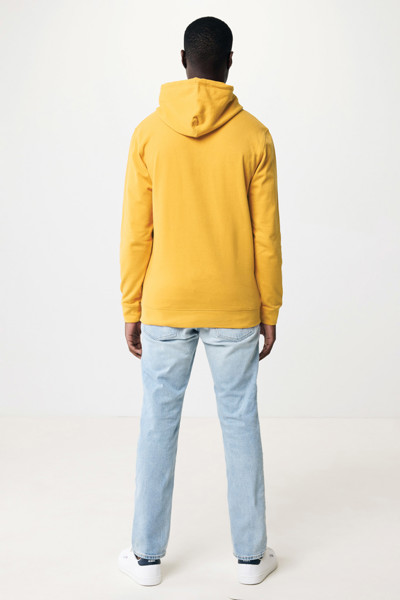 Iqoniq Jasper recycled cotton hoodie - Ochre Yellow / XS