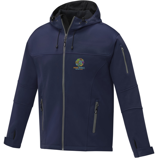 Veste Softshell Match pour homme - Marine / M