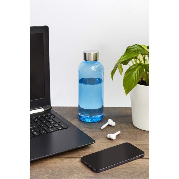 Spring 600 ml Tritan™ water bottle - Transparent Black