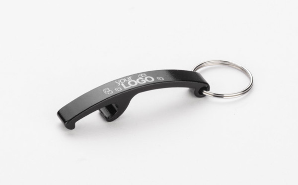 Keychain 2 in 1 ABRI - black