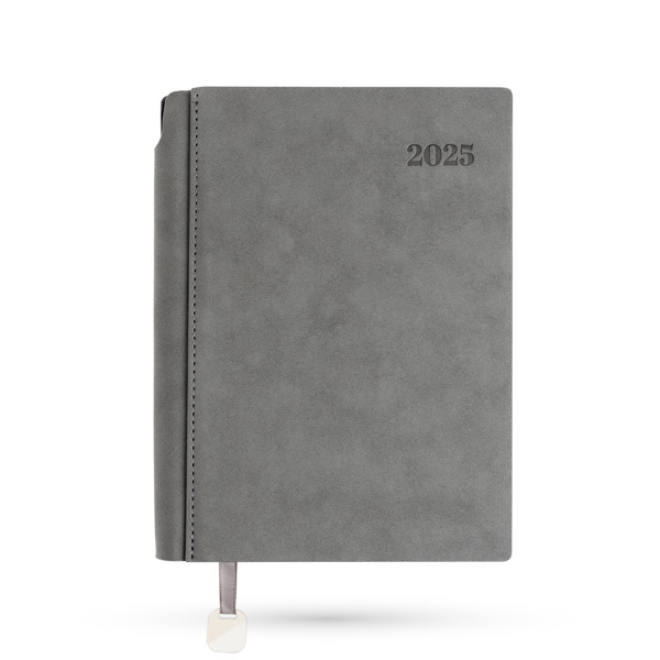 Agenda Diária A5 - Bali - Cinza Escuro