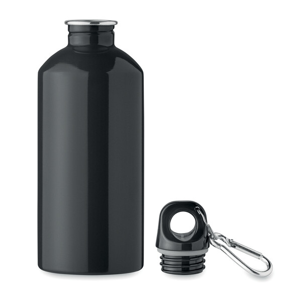 Jednostenná fľaša 500 ml Remid Moss - Čierna