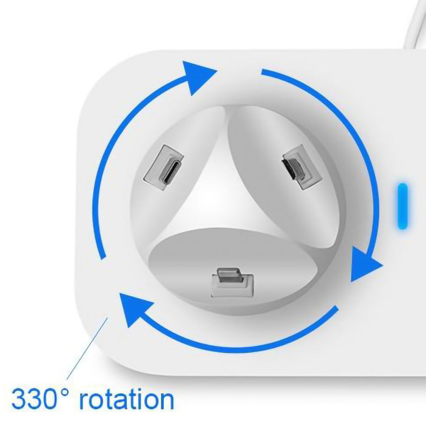 DOKKU - STATION DE CHARGE UNIVERSELLE 4 EN 1 AVEC CHARGEUR SANS FIL
