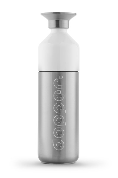 Dopper Steel 800 ml - Silver / White