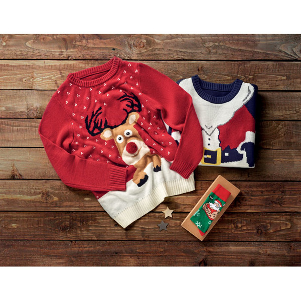 Christmas sweater S/M Shimas - Red