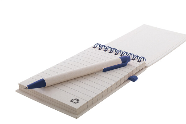 Carnet de notes en carton de pack de lait Relact Jot - Bleu