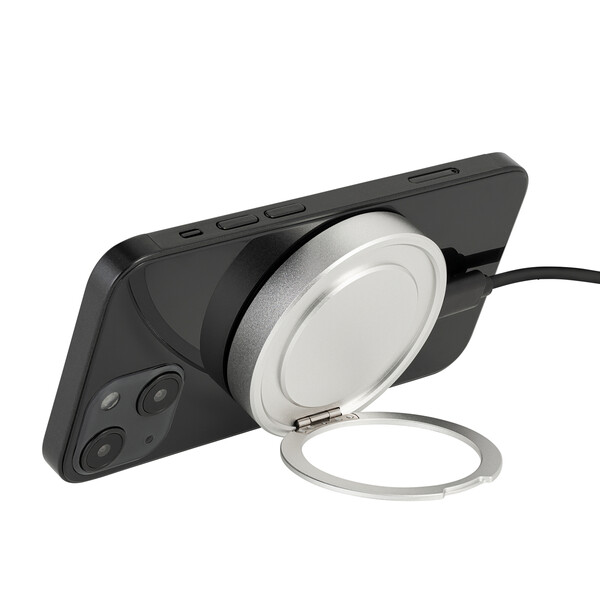 3 in 1 Chargeur sans fil magnétique QUIMO - argenté