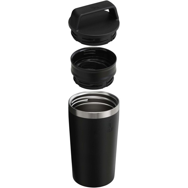 Caneca de viagem de 350 ml "Stanley Café-To-Go" - Preto liso