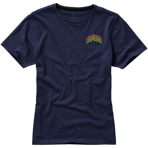 T-shirt de manga curta Nanaimo de mulher - Azul marinho / S