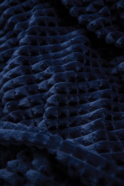 VINGA Couverture / plaid en rPET GRS Branson - Bleu Marine