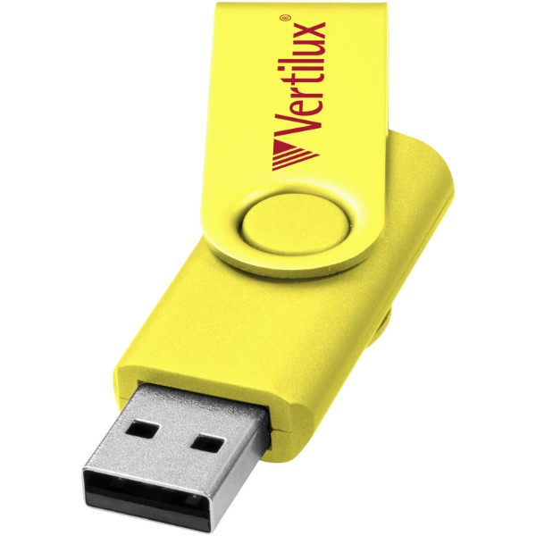 Rotate-metallic USB GB - Gul