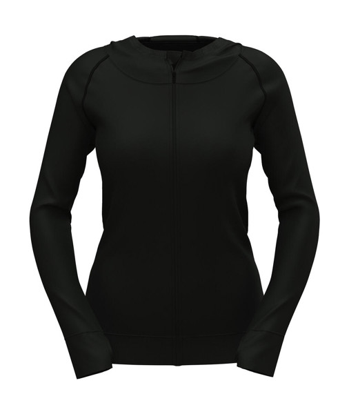 Seamless Sports Jacket For Women - Black Opal / XS