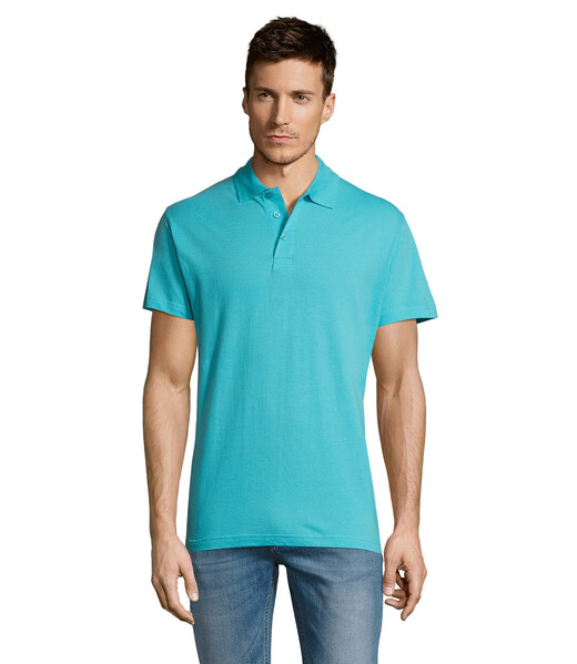 SUMMER II MEN Polo 170g - Azul AtolM