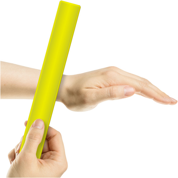 Slap wrap refletor de TPU com 38 cm RFX™ - Amarelo neón