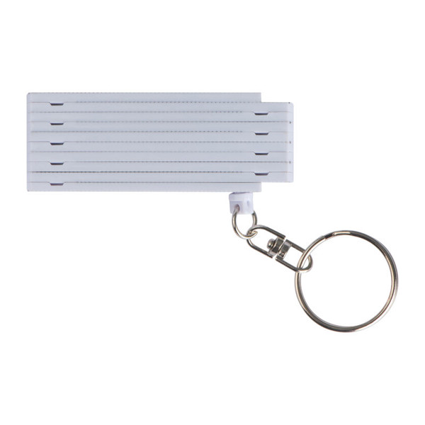 Keyring with Ruler