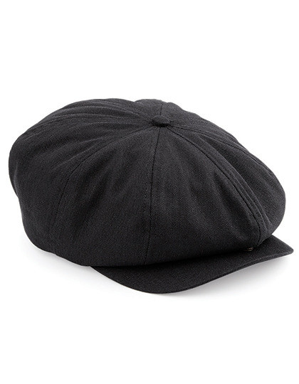 Newsboy Cap - Black / S/M