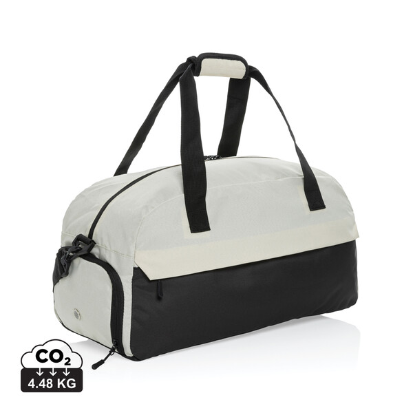Kazu vikend torbica rPET, 50x23x25,5 cm - Izrazito bela barva