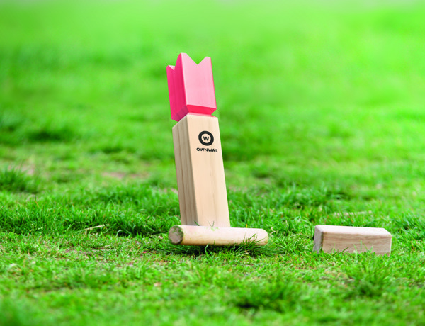 Pinewood outdoor throwing game King