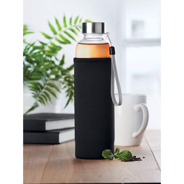 MB - Single wall glass bottle 500ml Utah Tea