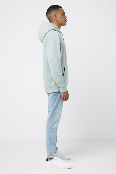 Iqoniq Trivor recycled polyester microfleece hoodie - Iceberg Green / XS