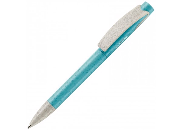 Ball pen Punto bio - Light blue / Beige