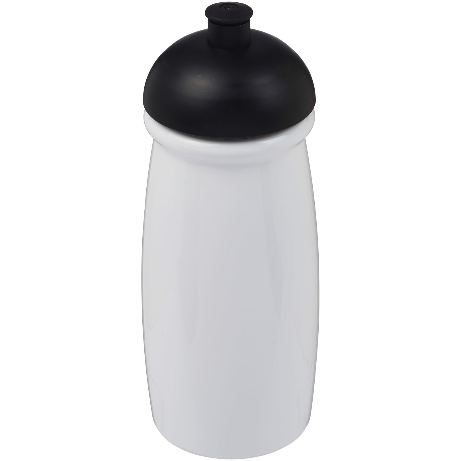 H2O Active® Pulse 600 ml dome lid sport bottle - White / Solid Black