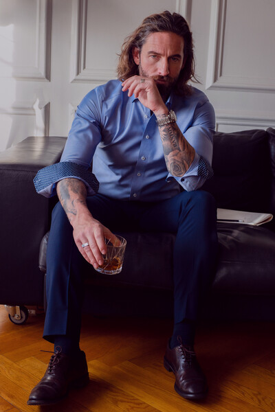 Red Bow 122 Slim Fit White S