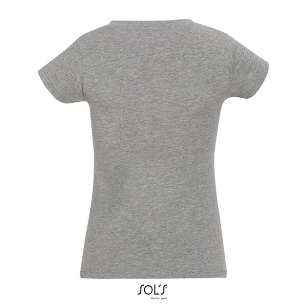 MOON T-SHIRT SENHORA 150g - Cinzento Dois TonsXL
